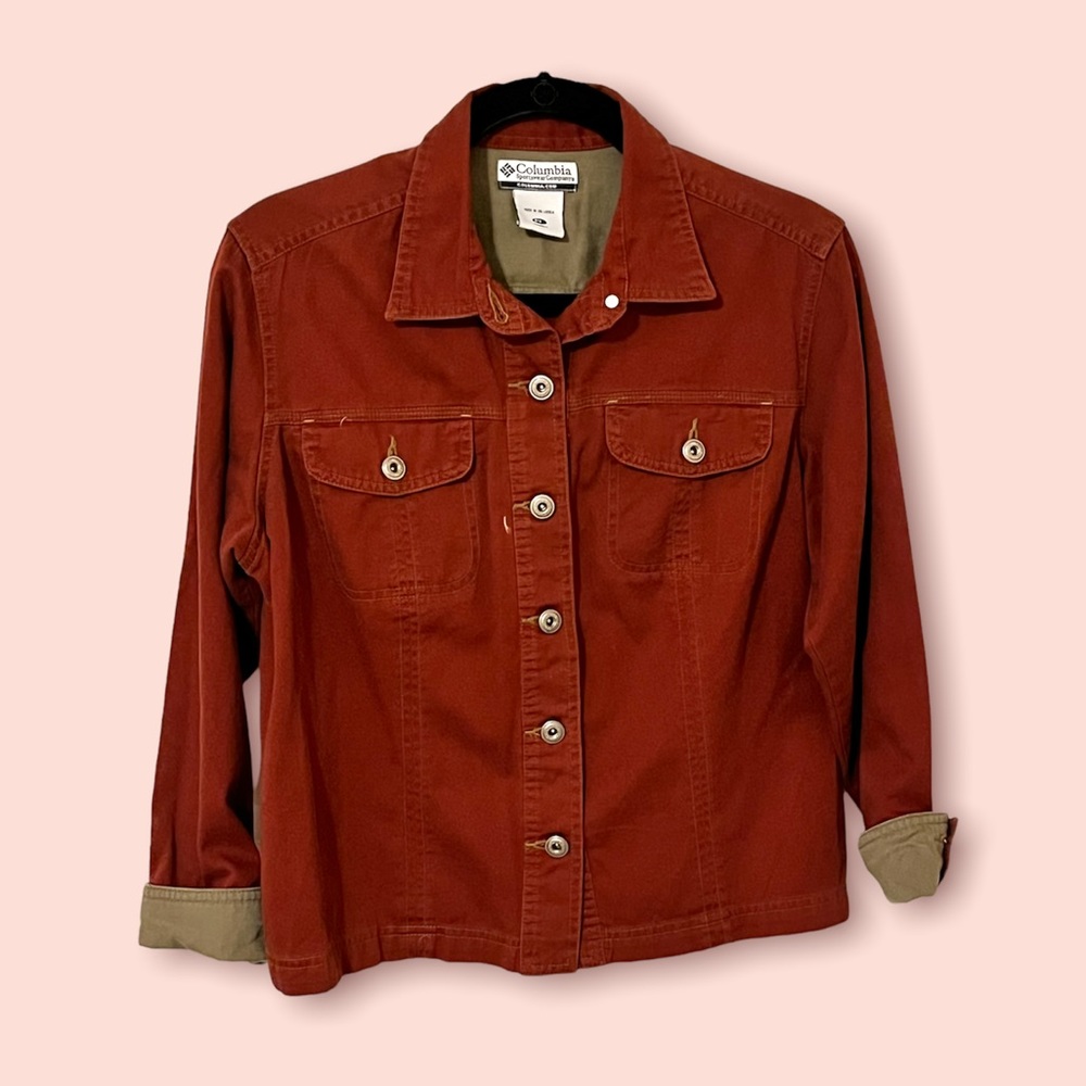 Columbia Button Up Jacket